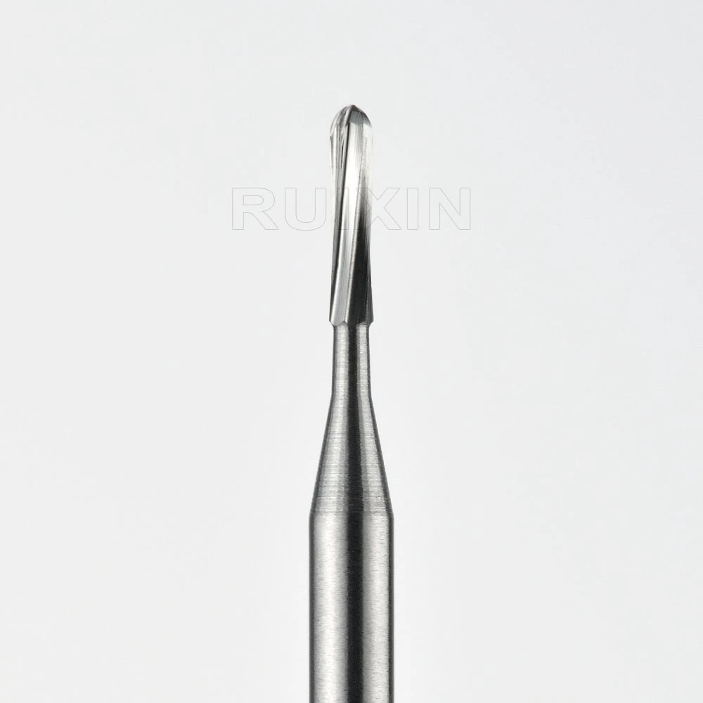 Wholesale Dental Drilling Products High Speed Round End Straight Fissure Orthodontic Solid Carbide Drill FG-1156 ISO 137/009