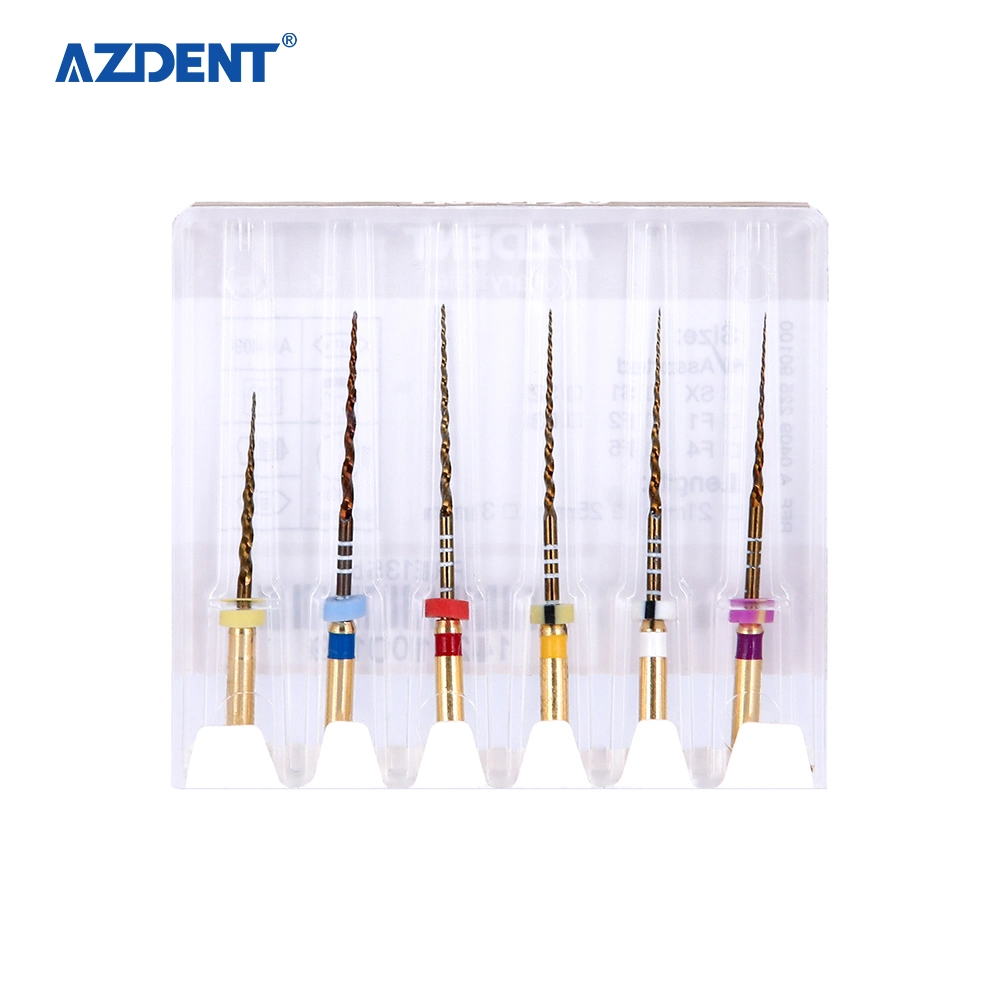 Dentist File Dental Endodontic Gold Niti Rotary Files Engine Use 25mm Sx-F3
