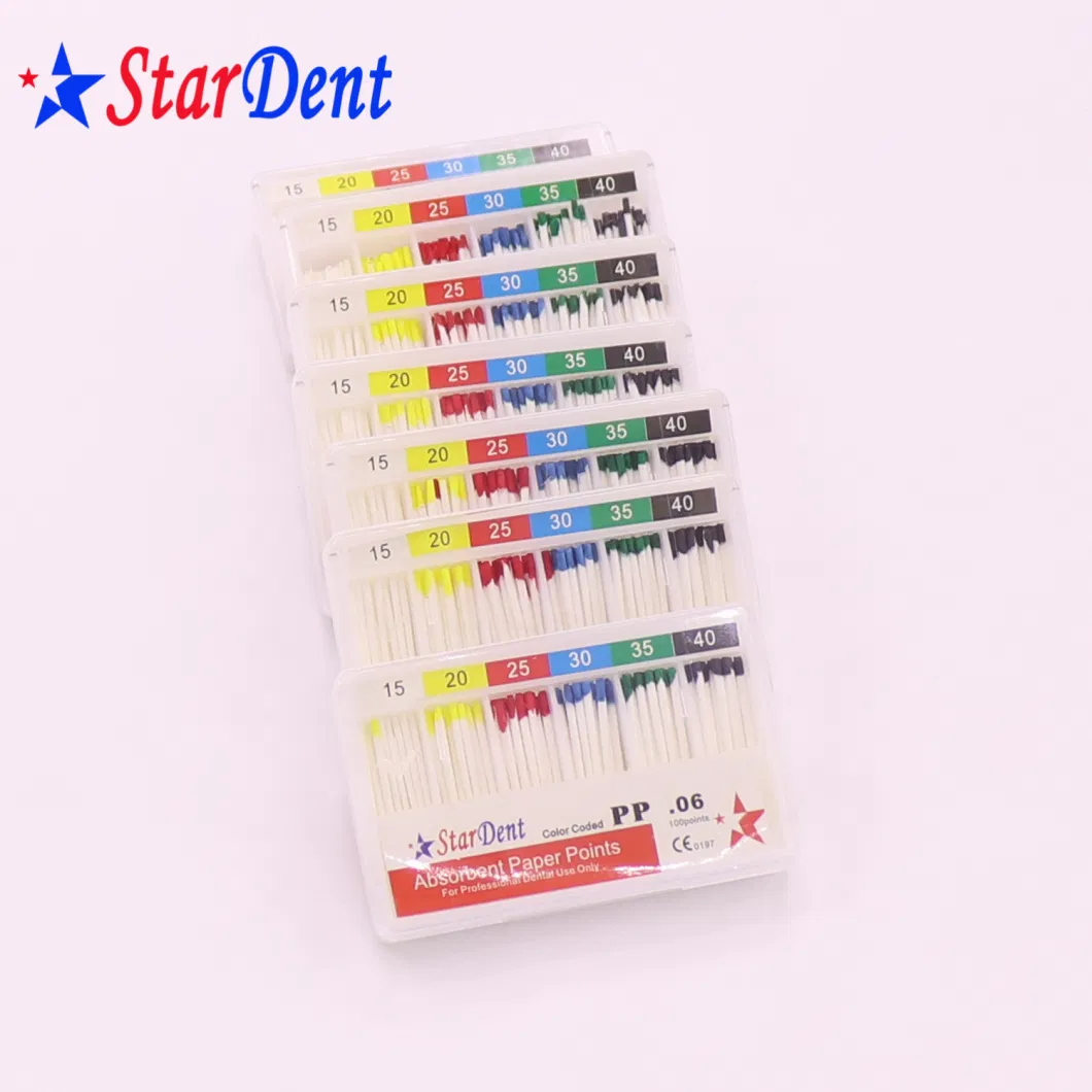 Dental Material Paper Points Absorbent Paper Points 06 Taper