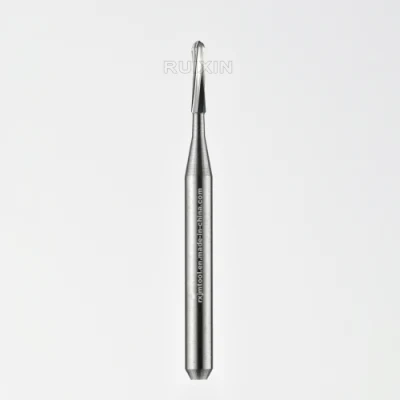 Wholesale Dental Drilling Products High Speed Round End Straight Fissure Orthodontic Solid Carbide Drill FG