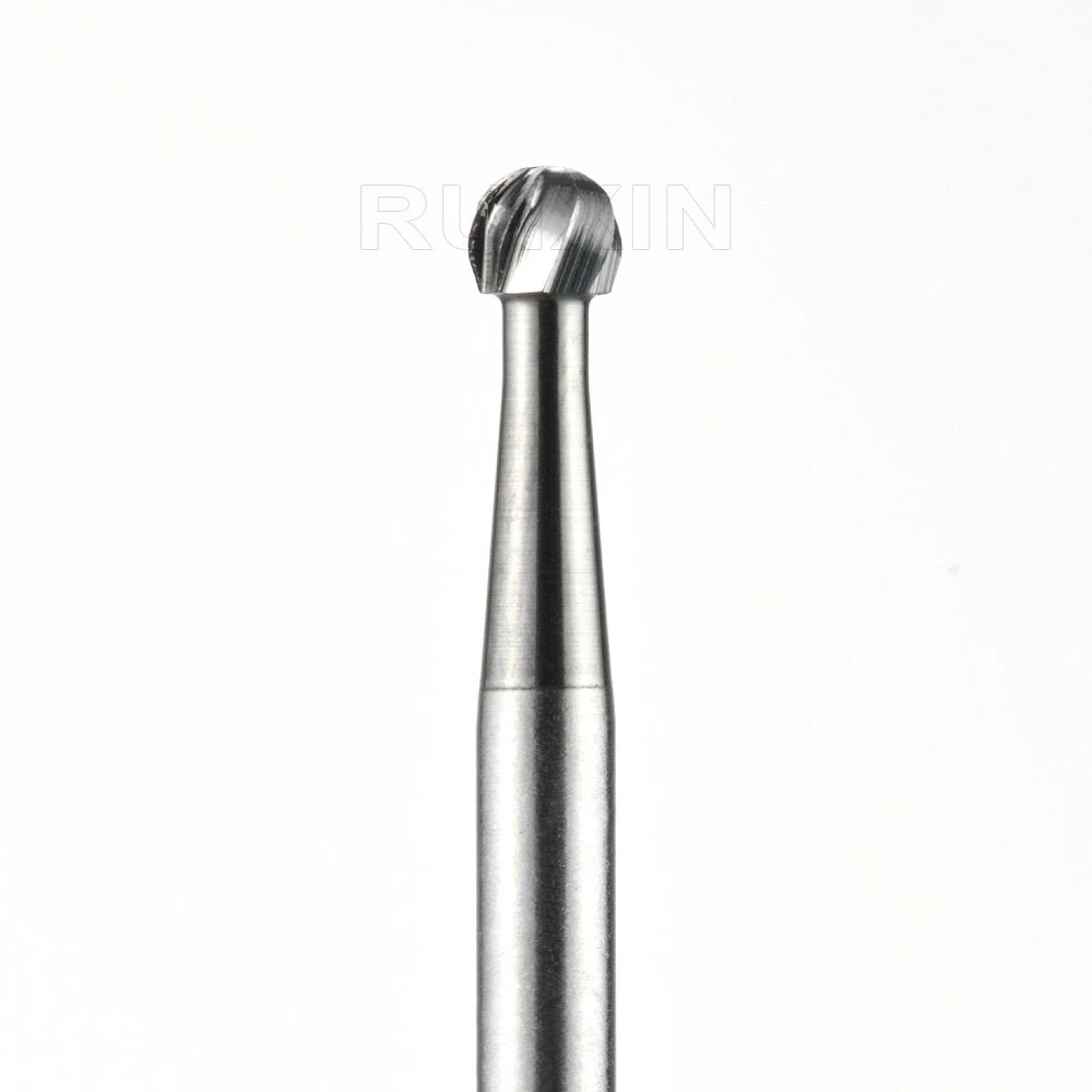 Top Quality Dental Rotary Instruments Round Shape Carbide Burs ISO 001